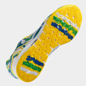 Underside of JOMA Top Flex Rebound 2442 showing durable rubber sole with abrasion resistance for indoor courts.